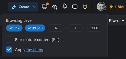 Content Classification System - My Filters